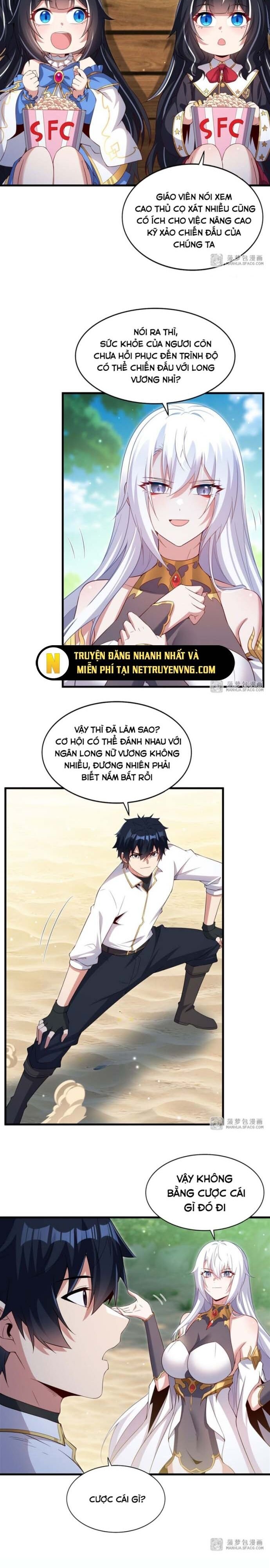 câm miệng đi ác long, ta không muốn trông trẻ với ngươi nữa! chapter 23 12