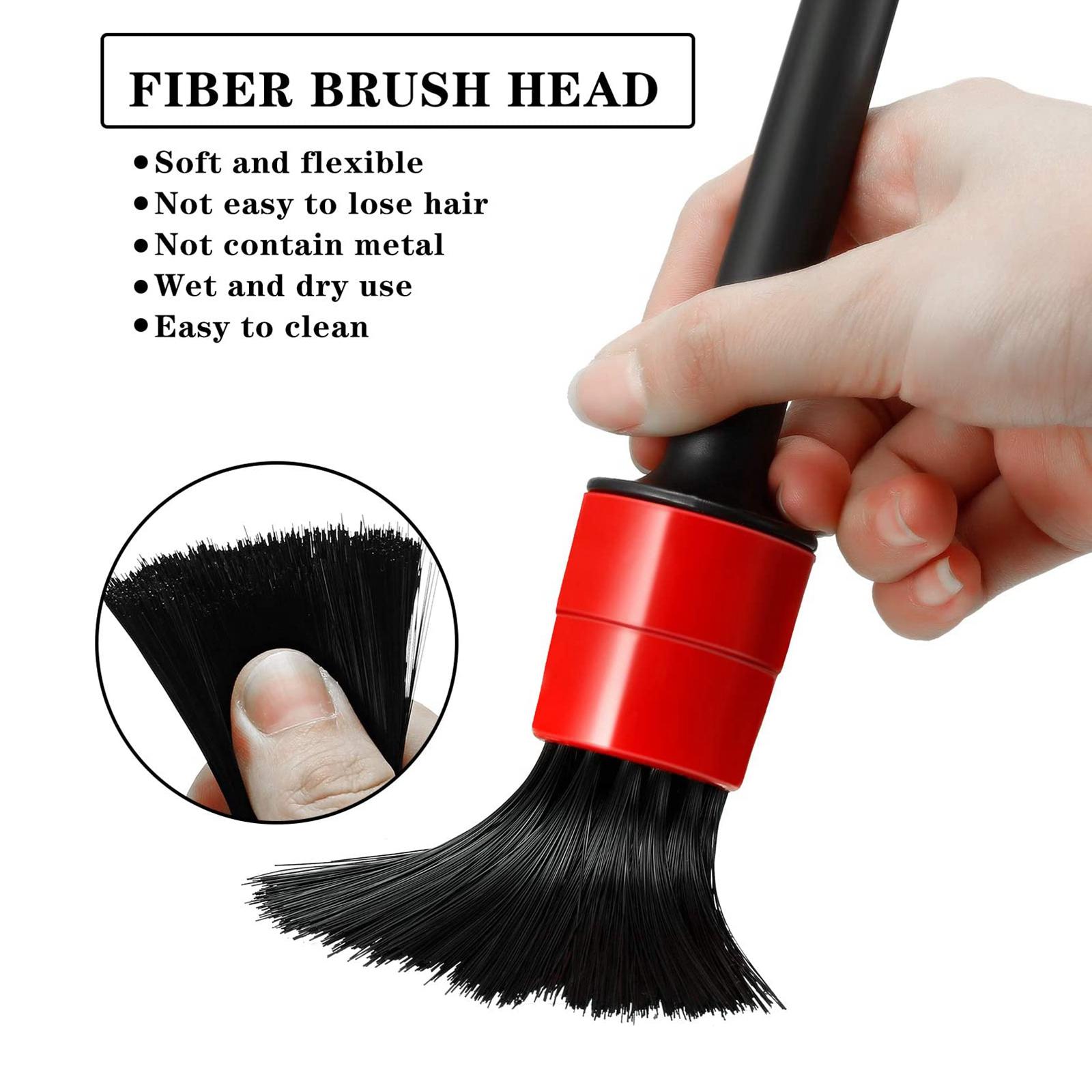 10Pieces Wheel & Tire Brush Car Detailing Kit for Car Alloy Wheel Air Vent