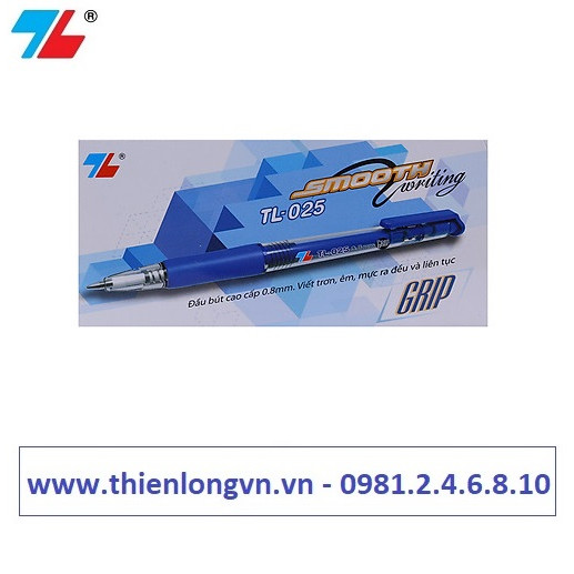 Hộp 20 cây bút bi Thiên Long - TL025 màu xanh