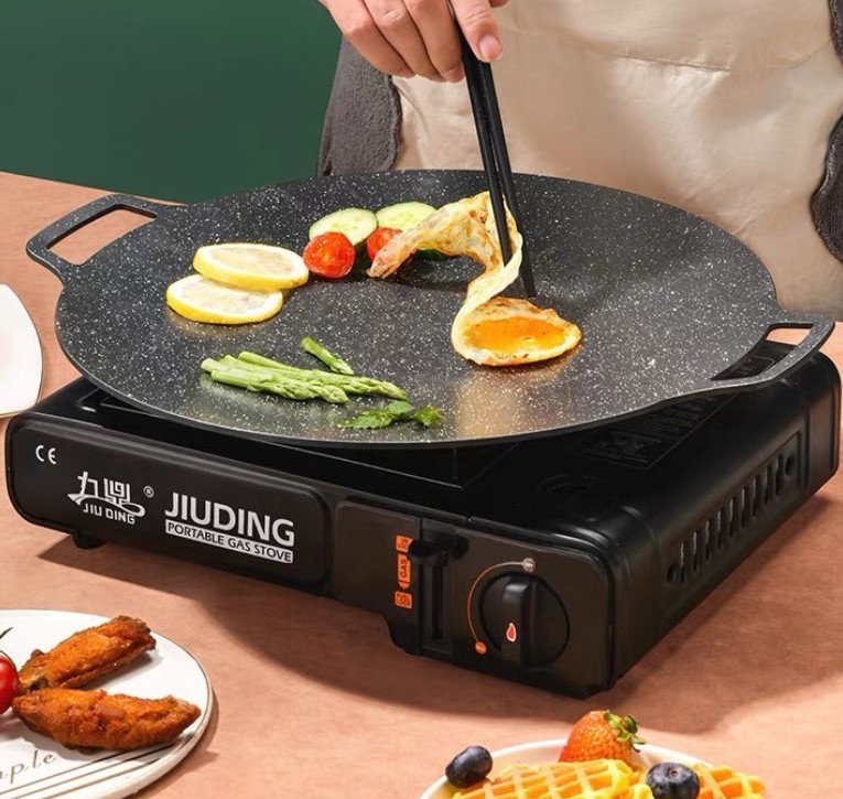 Chảo nướng Đa năng Thép hợp kim bền chắc tiện dụng size 34cm