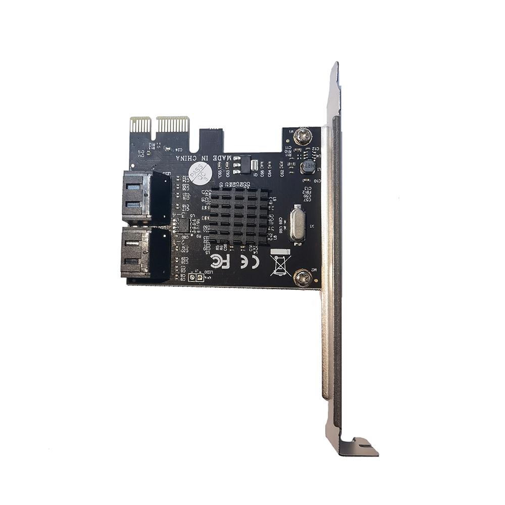 Thẻ chuyển đổi PCI-E sang 4 * SATA3.0 hỗ trợ nhiều hệ thống phích cắm