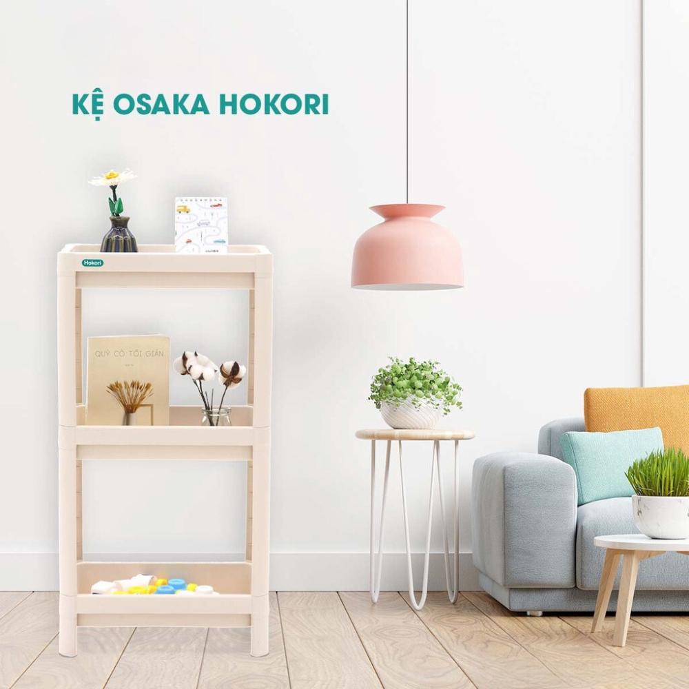 KỆ ĐỂ ĐỒ ĐA NĂNG CHỮ NHẬT OSAKA HOKORI 5529 KỆ 2,3,4 TẦNG CAO CẤP, KỆ PHÒNG TẮM, KỆ NHÀ BẾP, KỆ SÁCH - TADAHOME