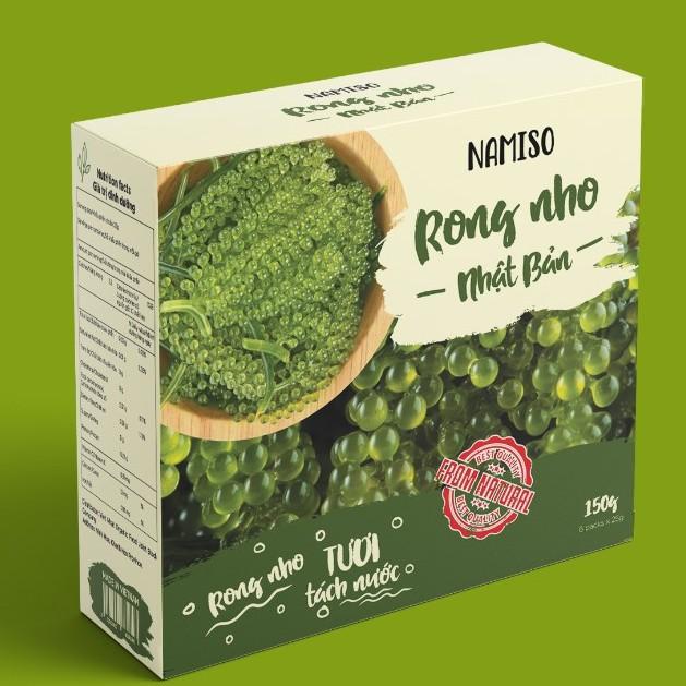 Rong nho tách nước Namiso Organic, rong nho tách nước giàu dinh dưỡng