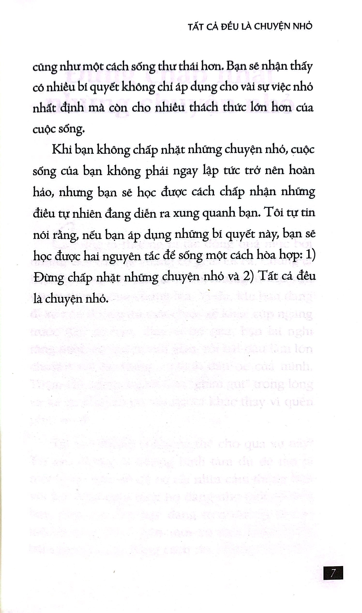 Tất Cả Đều Là Chuyện Nhỏ