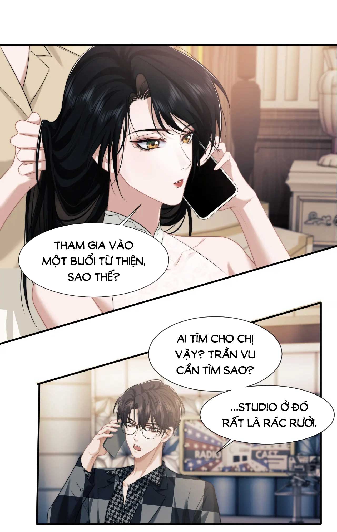 chủ mẫu cao môn xuyên không thành nữ phụ hào môn chapter 40.1 11