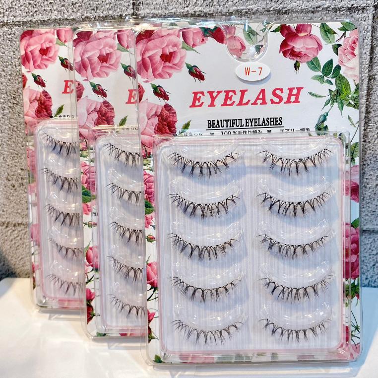 Set mi gân giả Eyelash 5 cặp trong tự nhiên dành cho makeup chuyên nghiệp - Hity Beauty