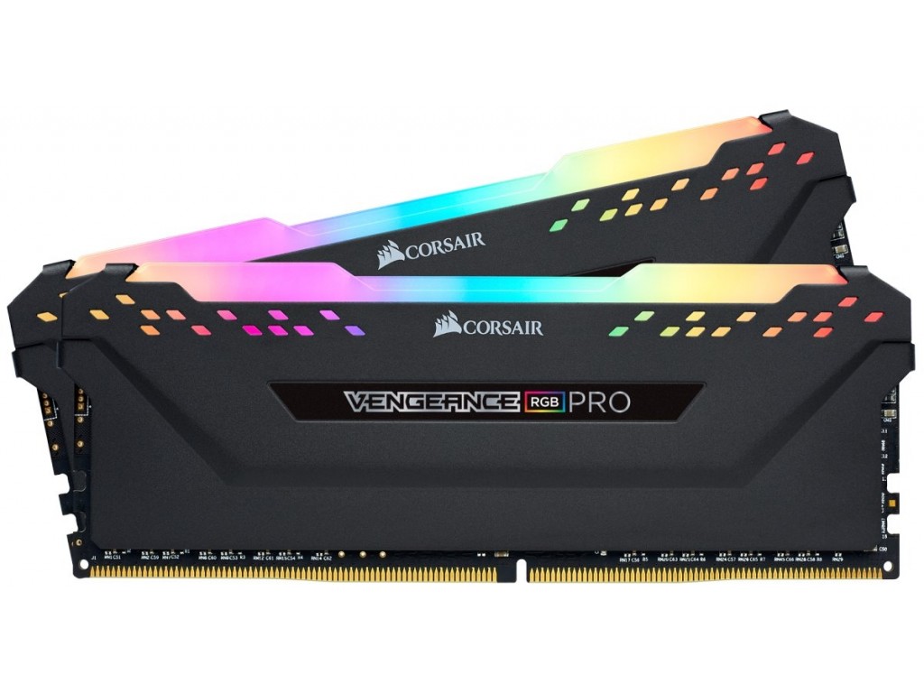 Ram DDR4 Corsair 16G/3000 Vengeance RGB Pro Black (2 x 8GB) (CMW16GX4M2D3000C16) -- Hàng Chính Hãng