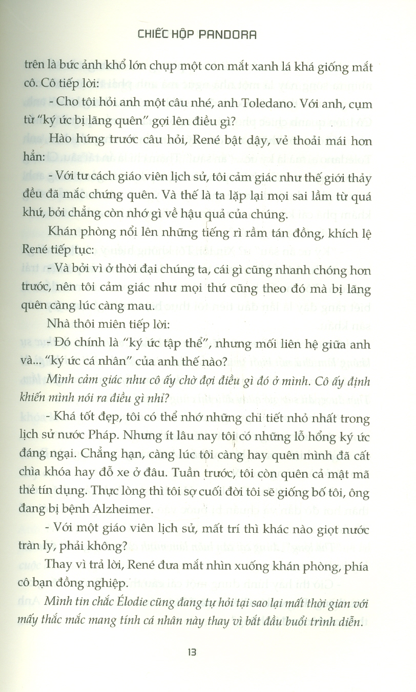 Chiếc Hộp Pandora - Bernard Werber (Nhã Nam)