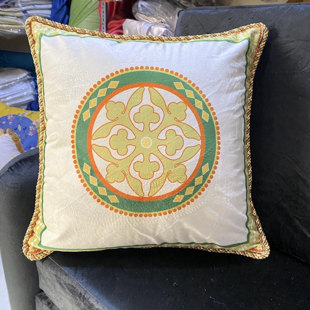 Gối Tựa Lưng Trang Trí Hoa Văn Hiện Đại Kích Thước 45x45cm