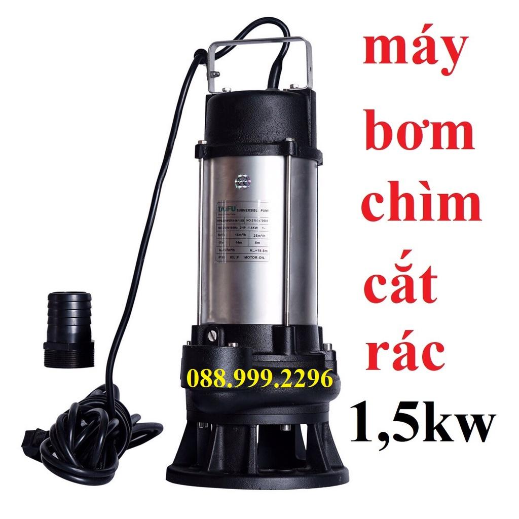 máy bơm tõm thả chìm hút bùn