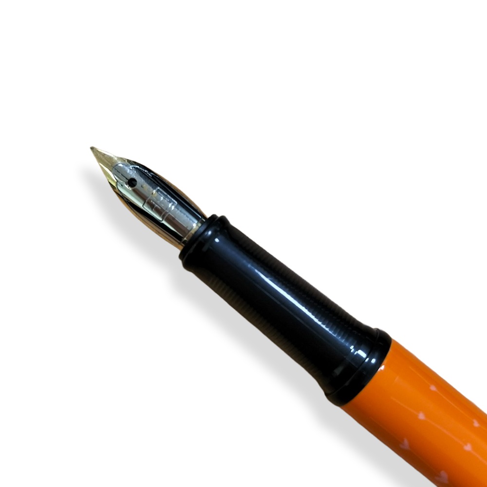 Bút máy Hồng Hà nét hoa 2256 - Ngòi 0.5mm, sử dụng ống mực 3.4mm