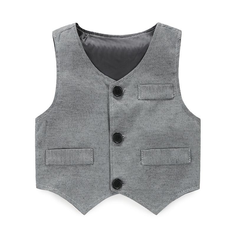 2016 Bé Trai Cưới Quần Áo Trẻ Em Chính Thức Phù Hợp Với Bé Trai + Áo Vest + Quần Trang Phục Cho Bé Bộ Quần Áo Trẻ Em Quần Áo bộ