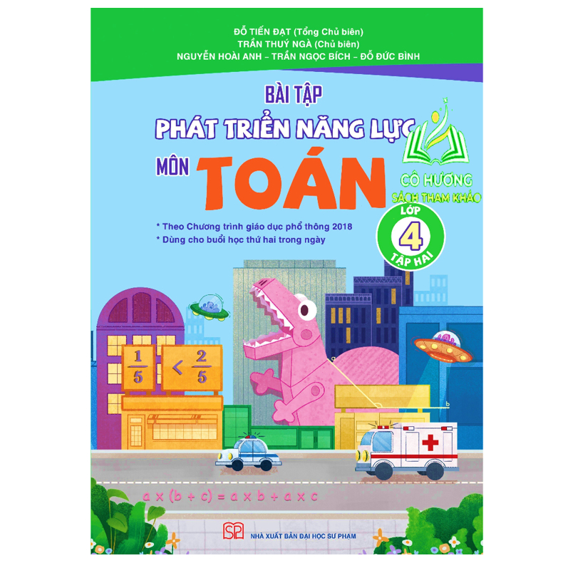 Sách - Bài Tập Phát Triển Năng Lực Môn Toán Lớp 4 Tập 2 ( Theo chương trình GDPT 2018 ) (Kết Nối)