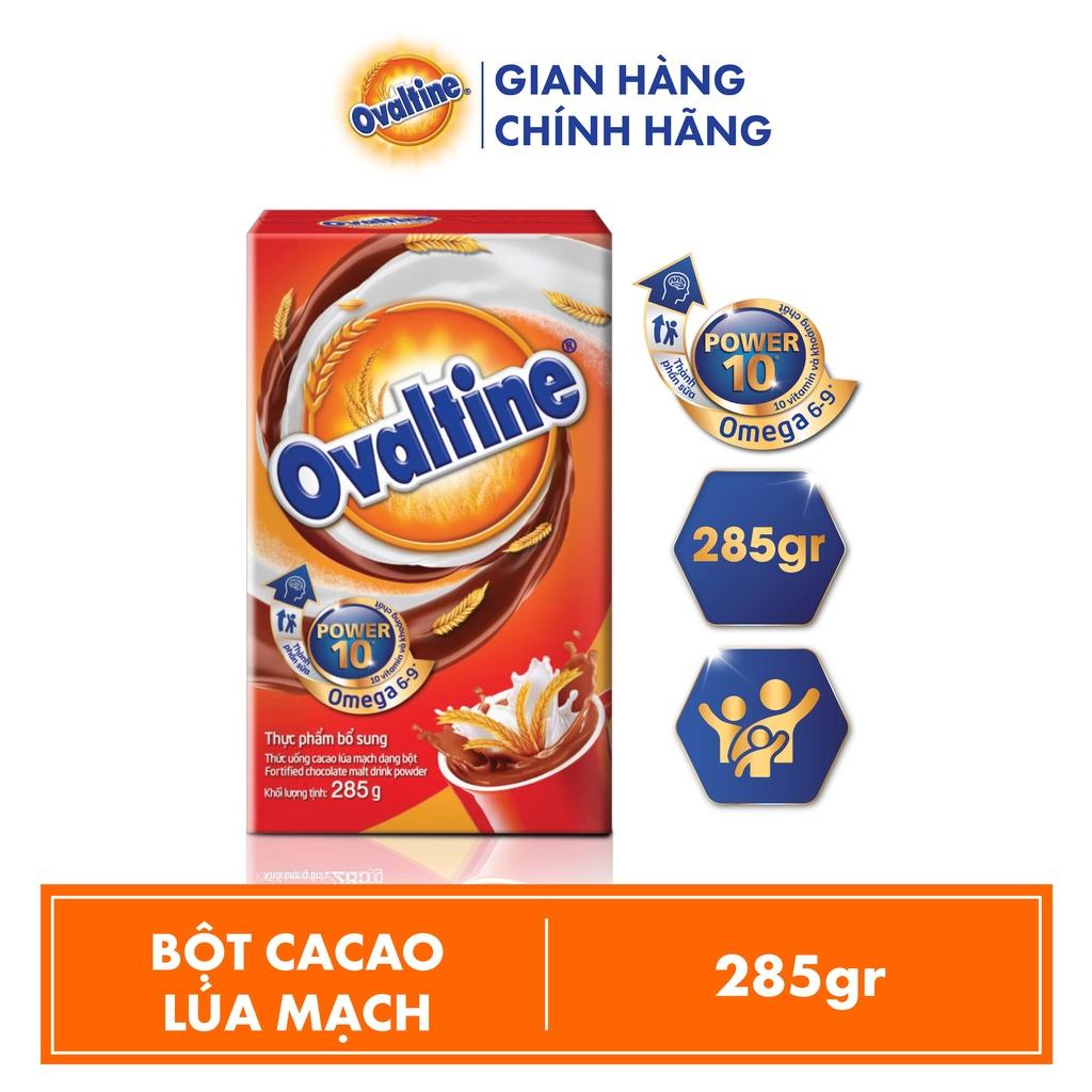 Bột Cacao Lúa Mạch Ovaltine - Hộp 285g