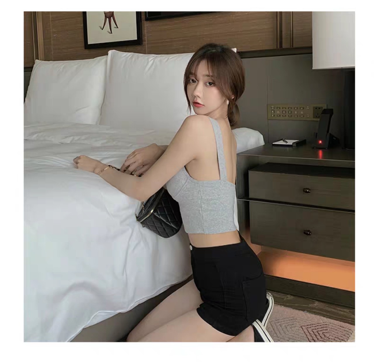 Áo Bra nữ cup ngực gợi cảm chất cotton mềm mại 667