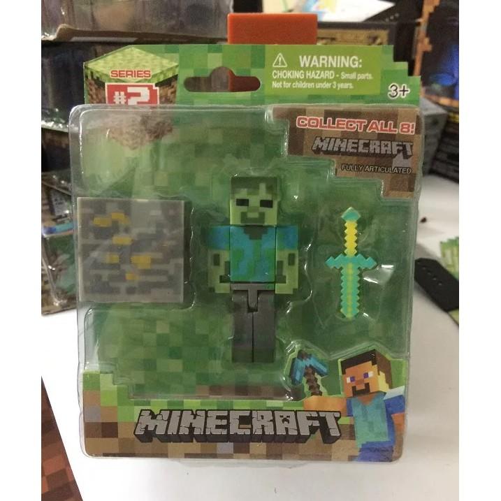 Đồ chơi Mô hình zombie Minecraft