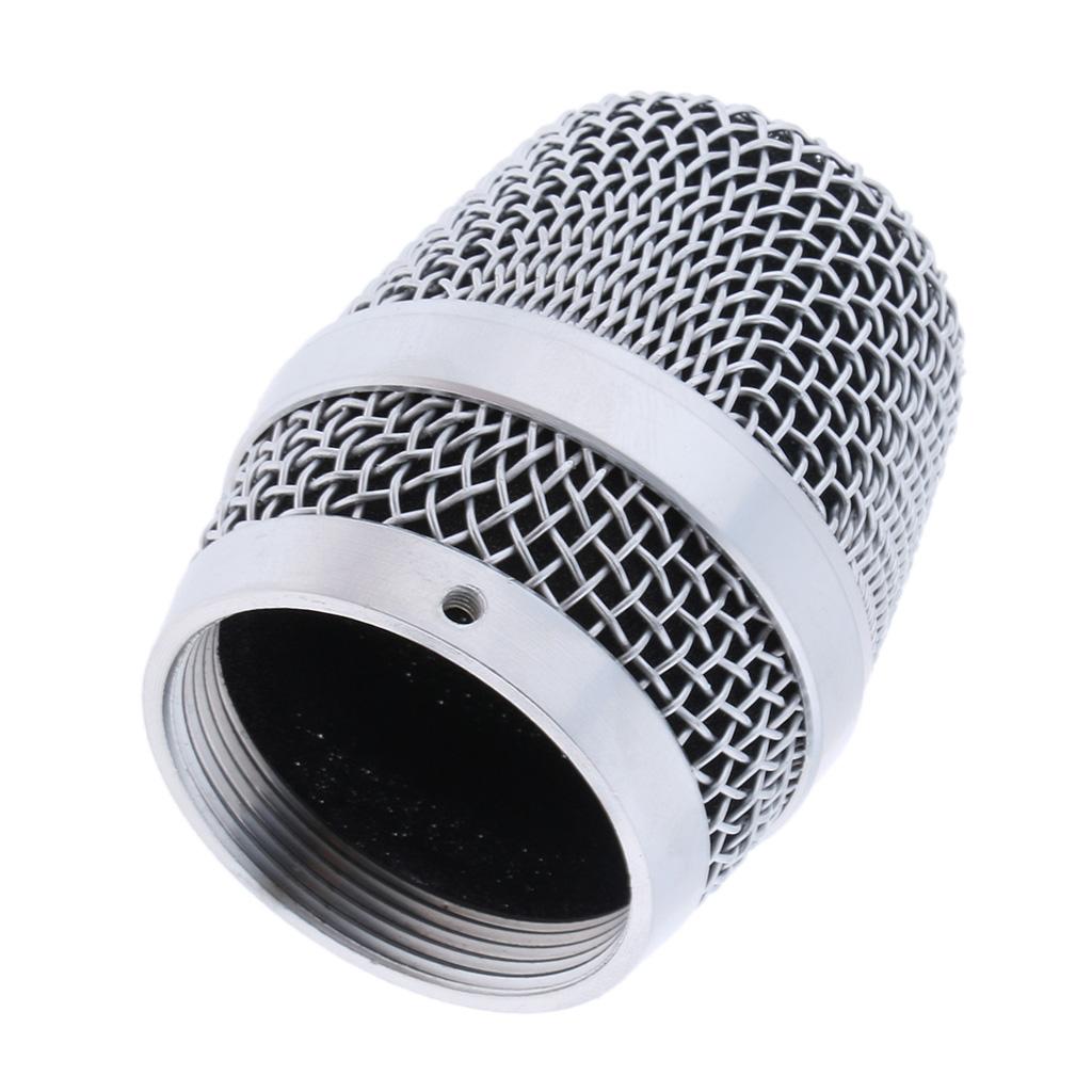 Steel Mesh Microphone Mic Grille Head for Microphone Replacement Parts