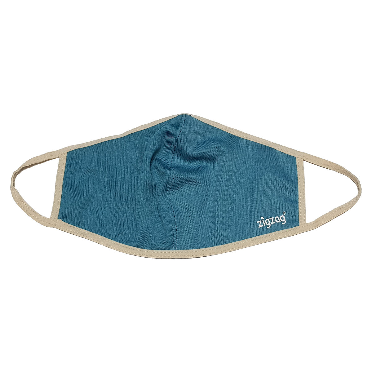Khẩu trang chống nắng 2 lớp UPF50+ Zigzag MAS010 - M - Xanh nhạt