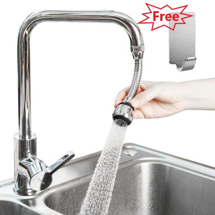 Đầu vòi rửa chén 2 chế độ - tặng kèm Móc treo đồ Inox