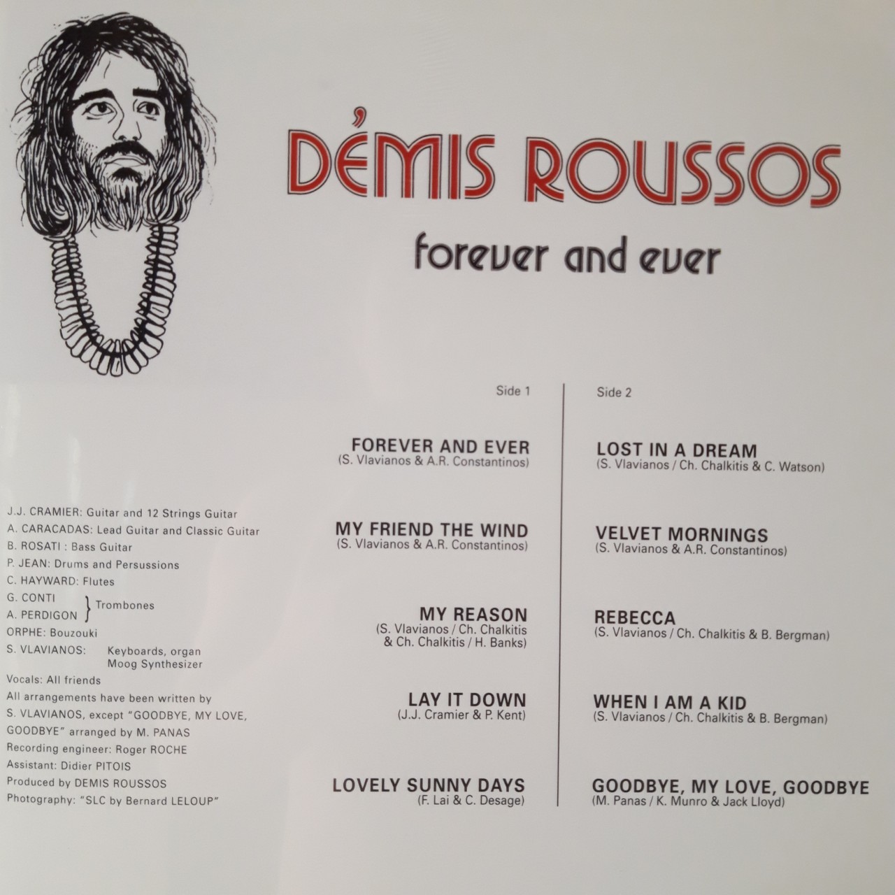 Đĩa than - LP - DEMIS ROUSSOS - FOREVER AND EVER -  New vinyl record