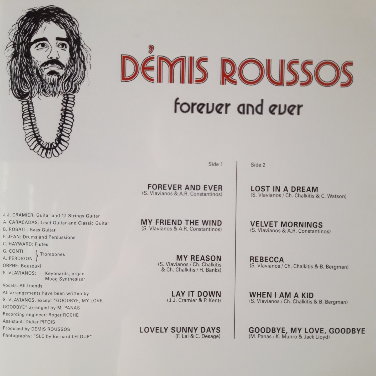 Đĩa than - LP - DEMIS ROUSSOS - FOREVER AND EVER - New vinyl record