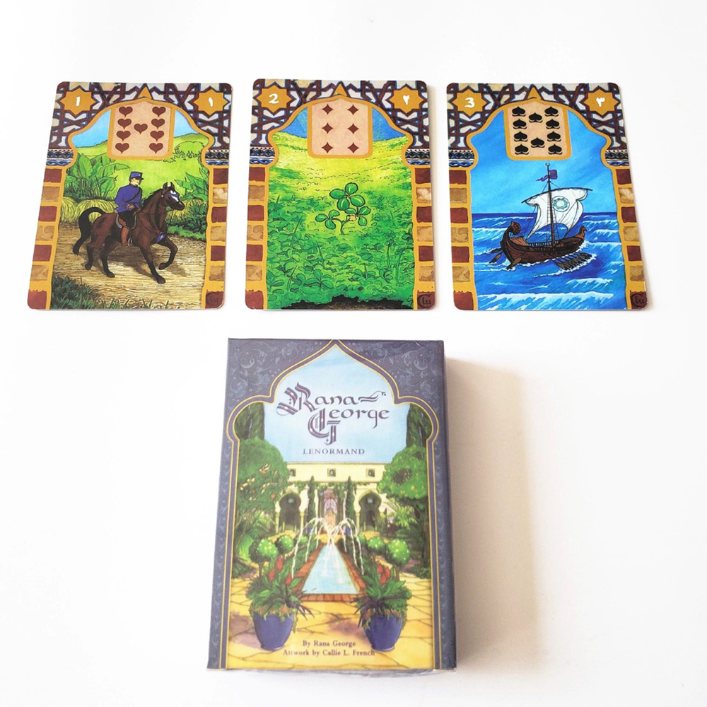 Bộ Bài Rana George Lenormand 42 Lá Bài Đá Thanh Tẩy