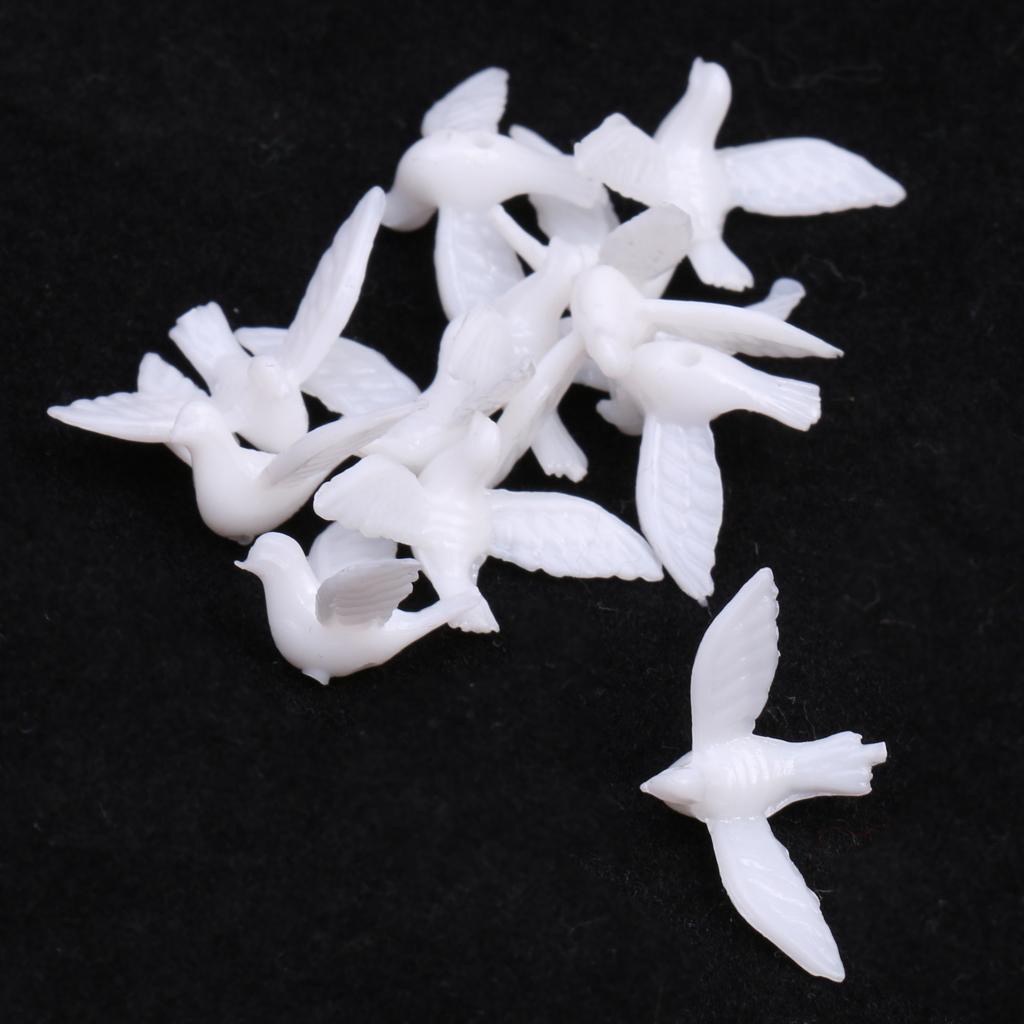 7-10pack 12pcs Baby Shower Christening Table Confetti Pigeon Wedding Table Decor