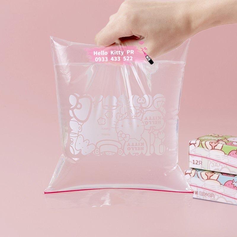 Túi zip đựng thực phẩm, phụ kiện Hello Kitty