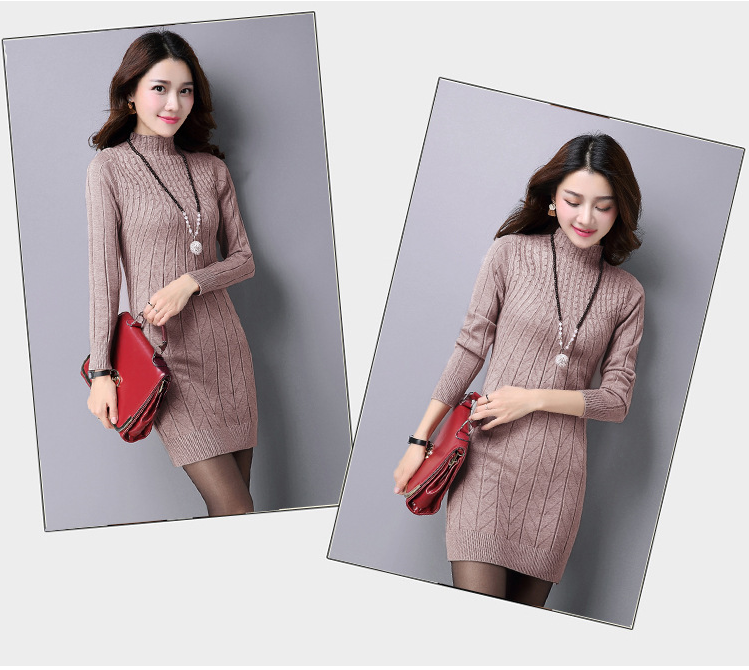 [FREE SHIP] Đầm len sang trọng quý phái - KT299 11