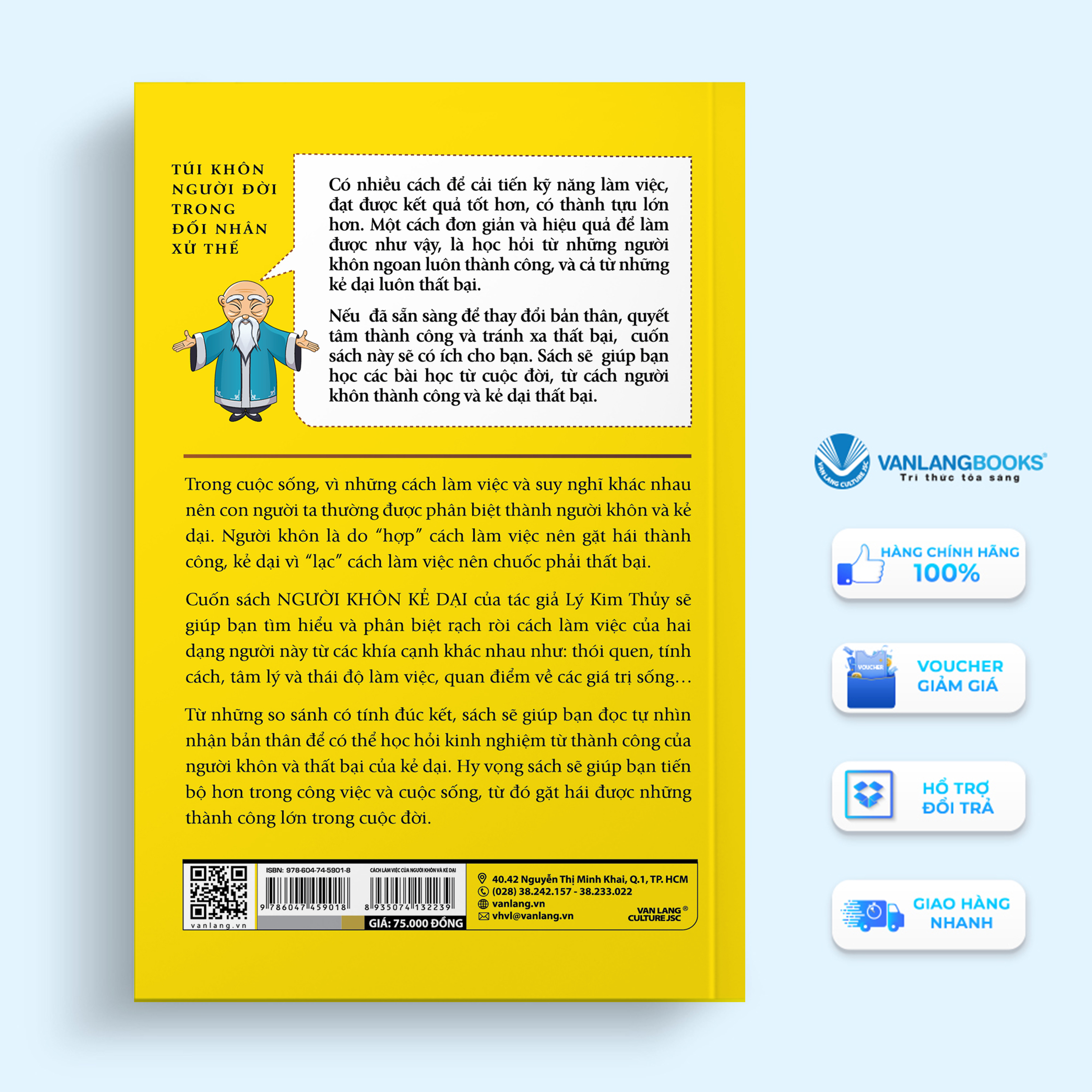 Cách Làm Việc Của Người Khôn Và Kẻ Dại - Tái Bản 2023 - Vanlangbooks