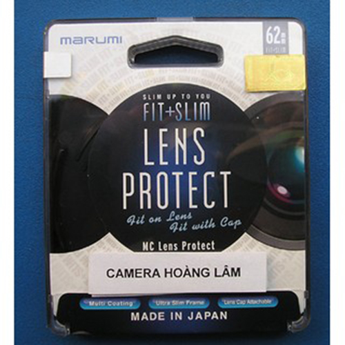 Kính lọc Marumi 62mm fit & Slim lens protect hàng chính hãng