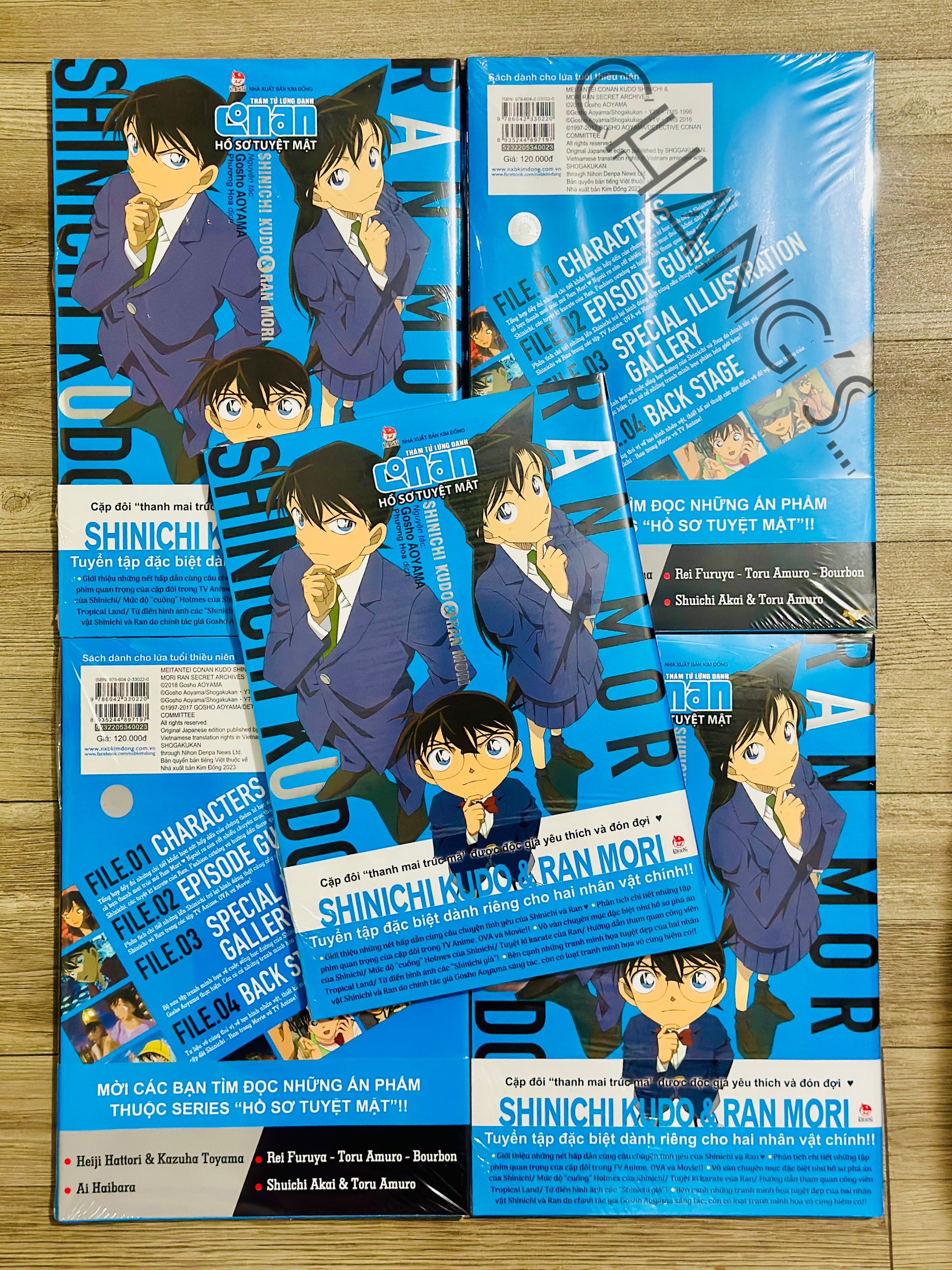 Thám Tử Lừng Danh Conan: Hồ Sơ Tuyệt Mật - Shinichi Kudo & Ran Mori - Tặng Kèm Obi