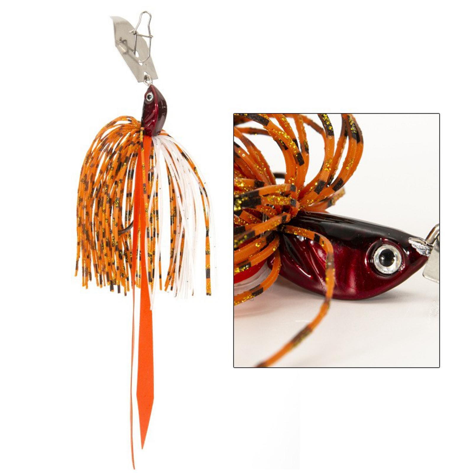 Fishing  Fishing Baits  with Silicone Skirt Flipping Jigs Swim Metal