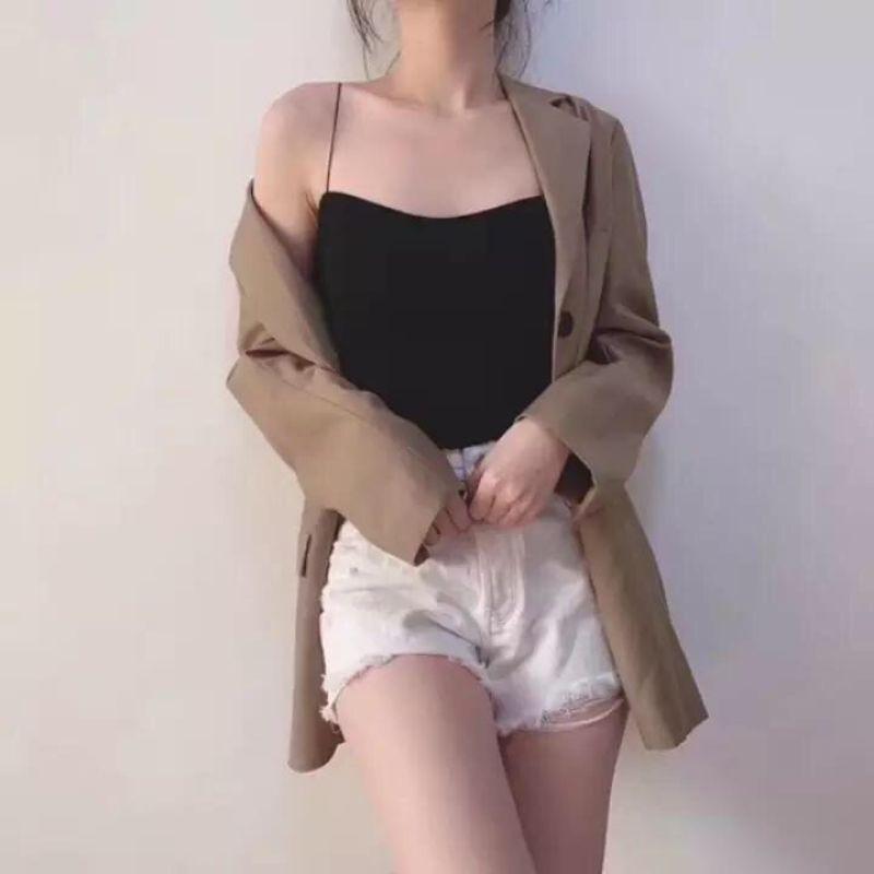 ÁO BRA NỮ 2 DÂY SỢI MẢNH ĐỆM NGỰC HOT HIT
