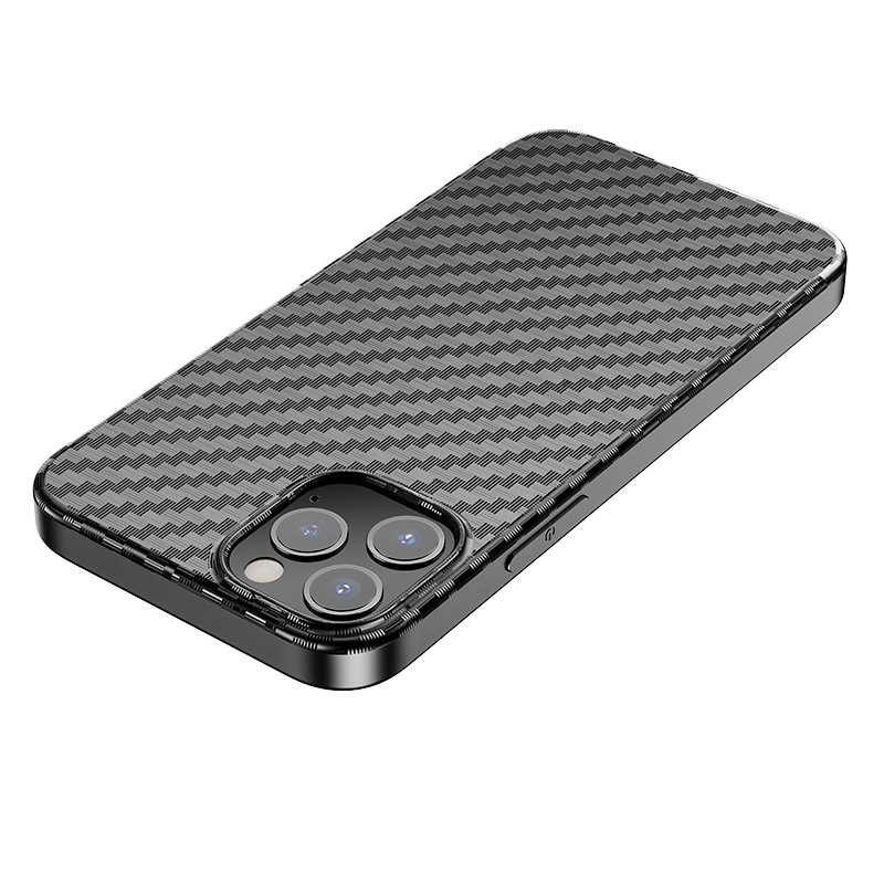 Ốp Lưng Hoco Vân Carbon Cho iPhone 12 mini / iPhone 12 / iPhone 12 Pro / iPhone 12 Promax_Hàng Nhập Khẩu