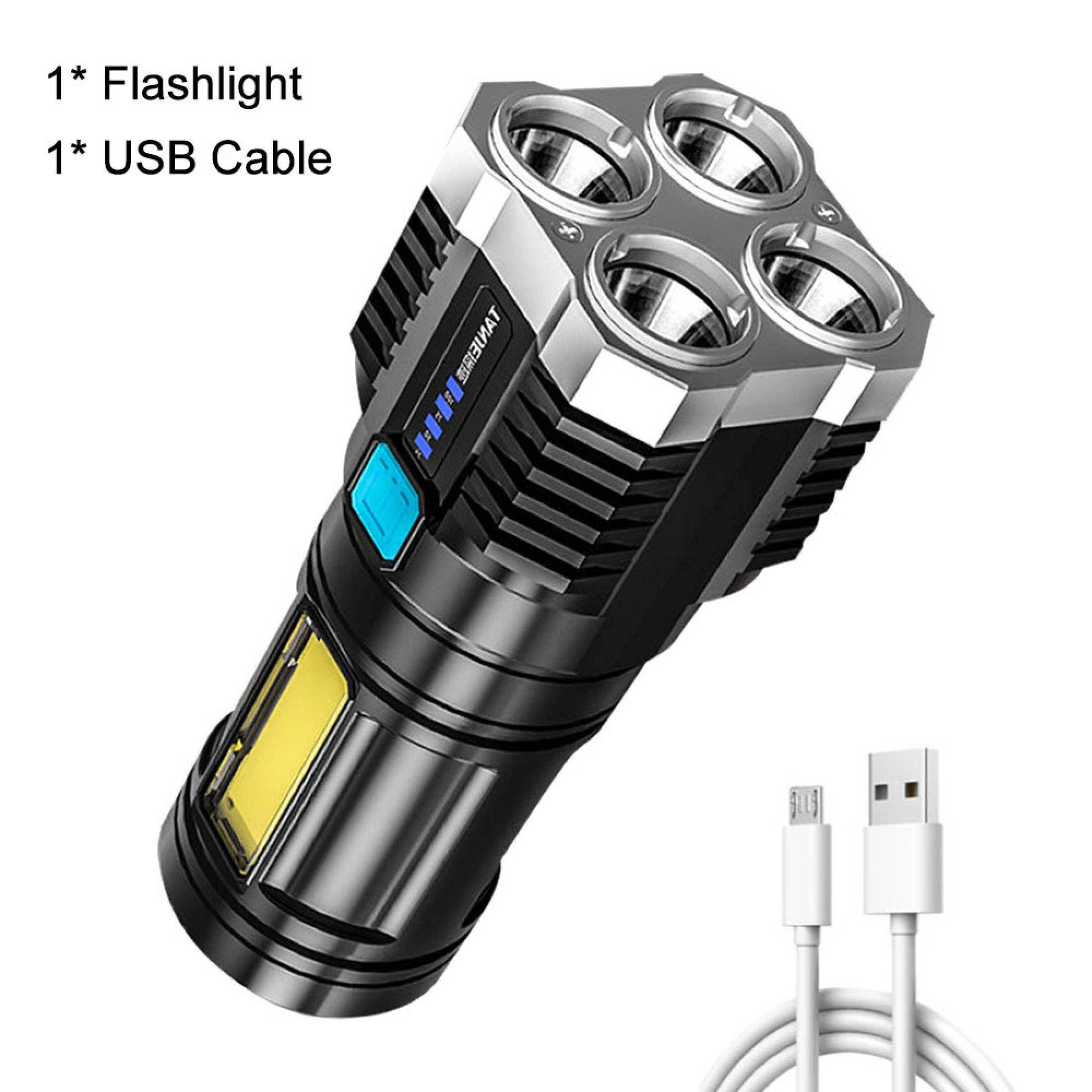 Đèn Pin Cầm Tay Siêu Sáng 4 Bóng Toma S03