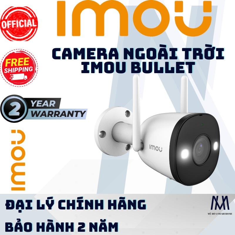 Camera ngoài trời IMOU Bullet 2 ipc-f42fep, Kết nối wifi, Chống nước IP67, Quay có màu ban đêm, Cảnh báo chuyển động-HÀNG NHẬP KHẨU