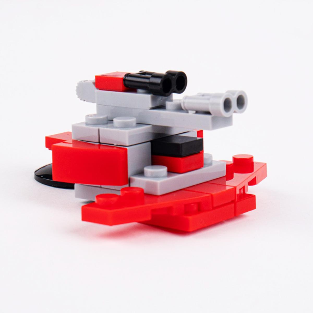 Đồ Chơi Lắp Ráp Siêu Chiến Hạm 6 Trong 1 - Warship - Toys&amp;Joys 8970-1 (138 Mảnh Ghép)