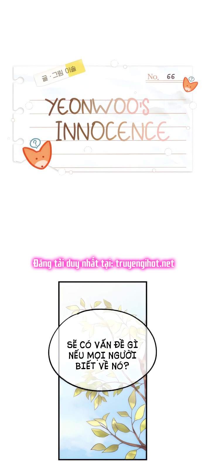 yeonwoo ngây thơ chapter 66.1 2
