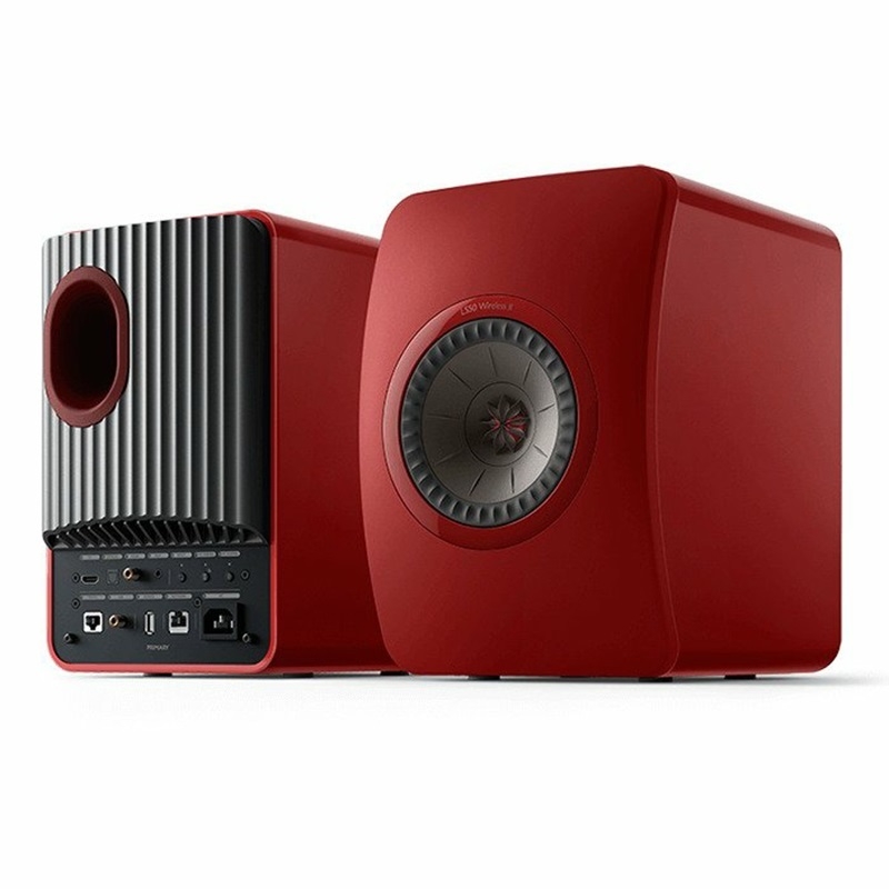 Loa KEF LS50 Wireless II RED Edit - New 100% ( Tặng chân loa )