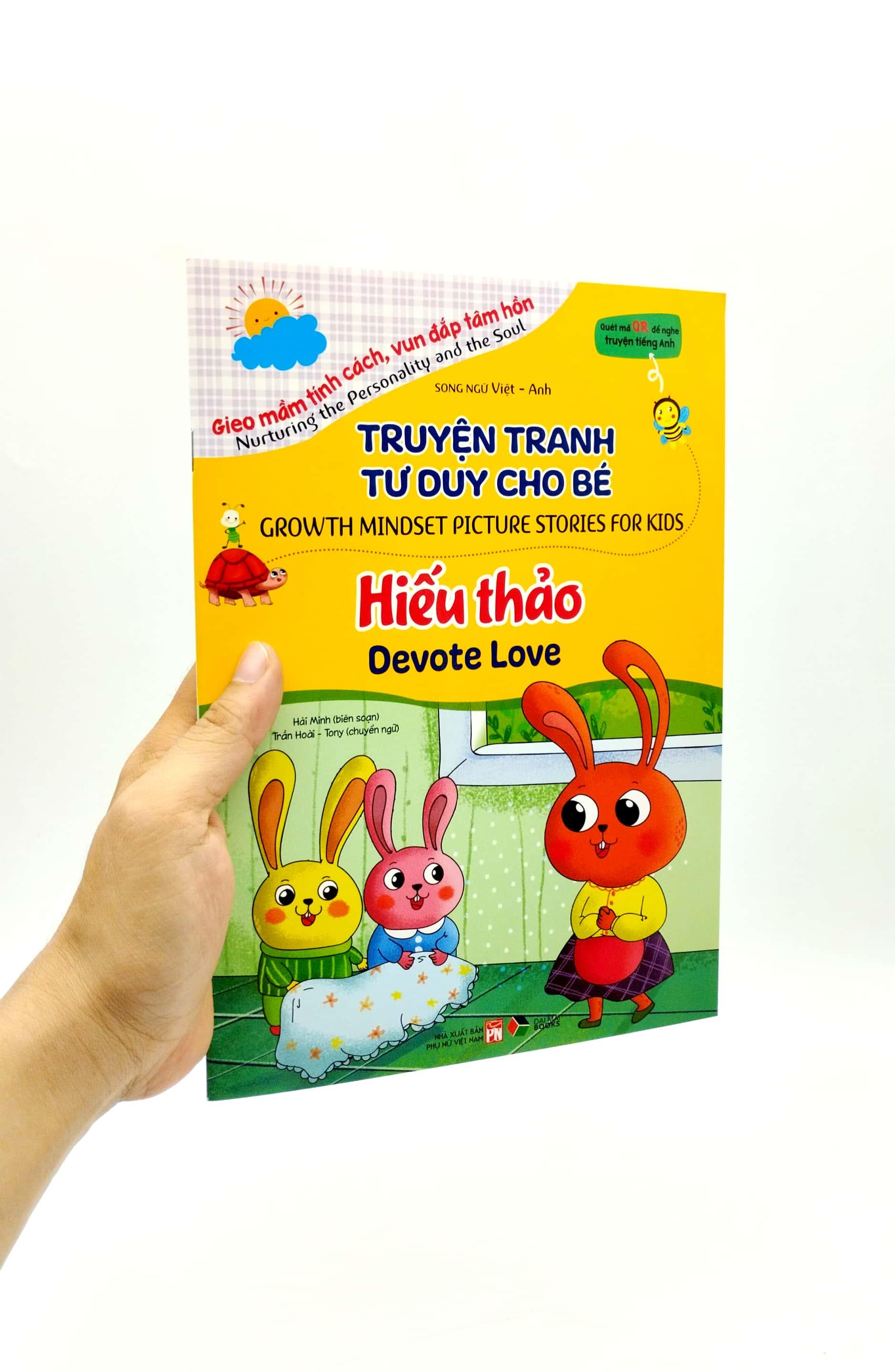 Truyện Tranh Tư Duy Cho Bé - Song Ngữ Việt-Anh - Hiếu Thảo