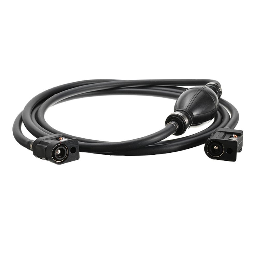 6mm Fuel Line Gas Hose Primer Bulb Outboard Motor Tank Connector For Yamaha