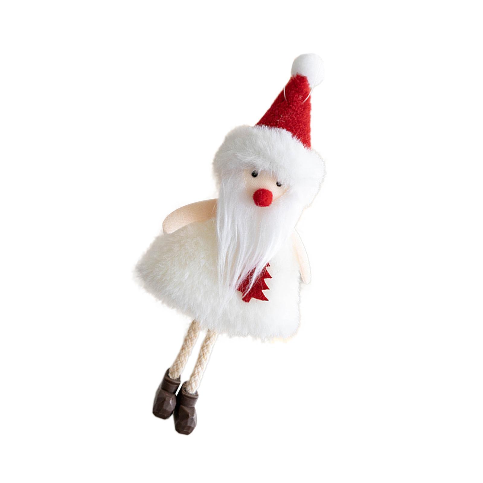 Christmas Tree Hanging Doll Plush Doll Ornaments Decorations Pendant for Party Decor