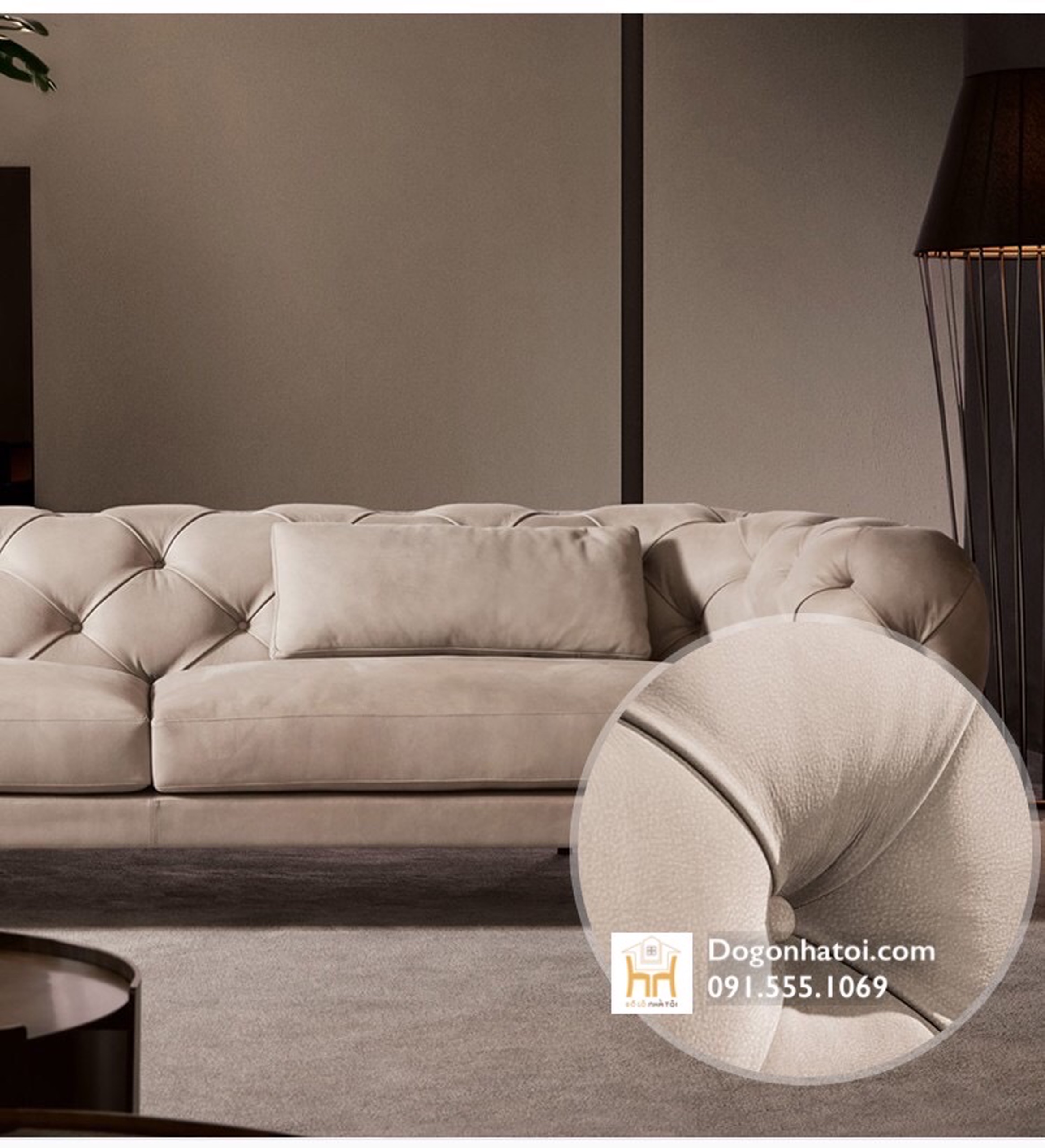 Mẫu Ghế Sofa Đẹp Cho Phòng Khách SF405 - Đồ Gỗ Nhà Tôi