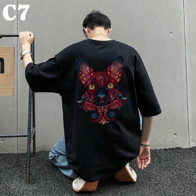 ÁO THUN NAM NỮ COTON BIG SIZE CHÓ GALAXY NHIỀU MÀU