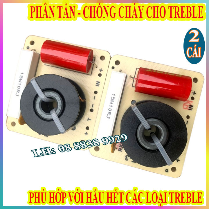 CẶP MẠCH PHÂN TẦN CÁC LOẠI LOA TREBLE T3 - GIÁ 2 MẠCH