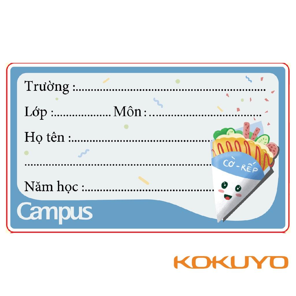 Nhãn Vở Food NT-FOD12 Ngộ Nghĩnh Campus