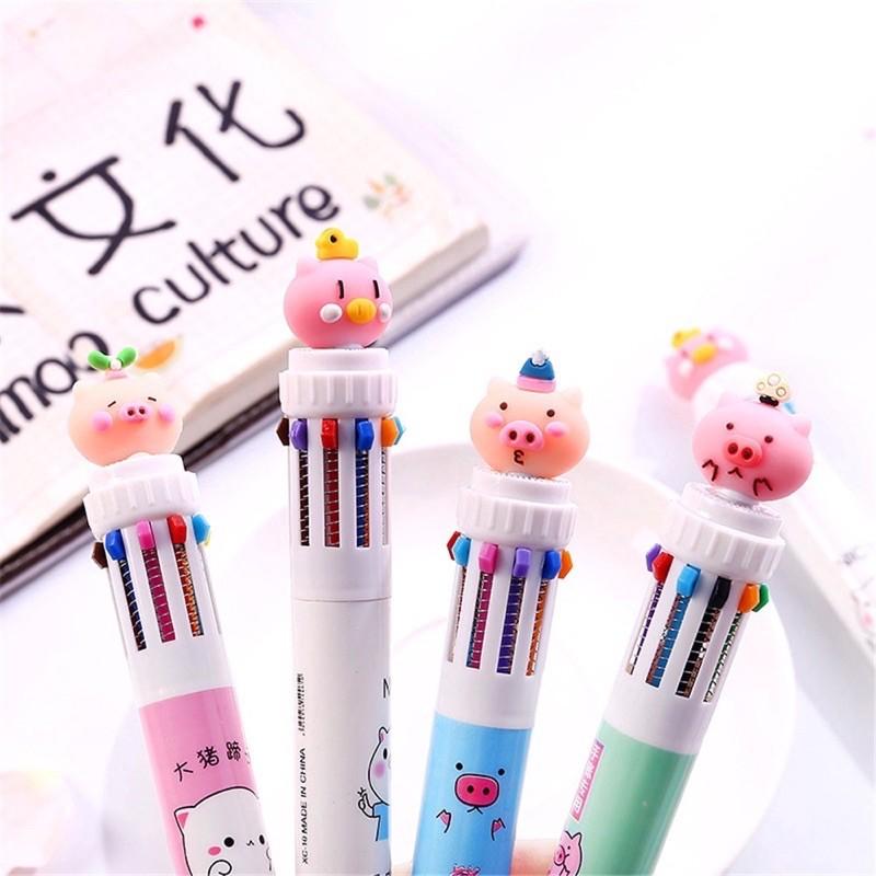 BÚT BI BẤM NHIỀU MÀU