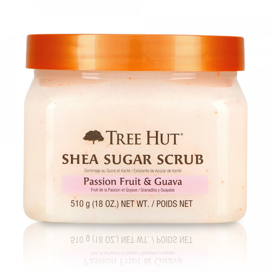 Tẩy tế bào chết cơ thể Tree Hut Shea Sugar Scrub Passion Fruit &amp; Guava