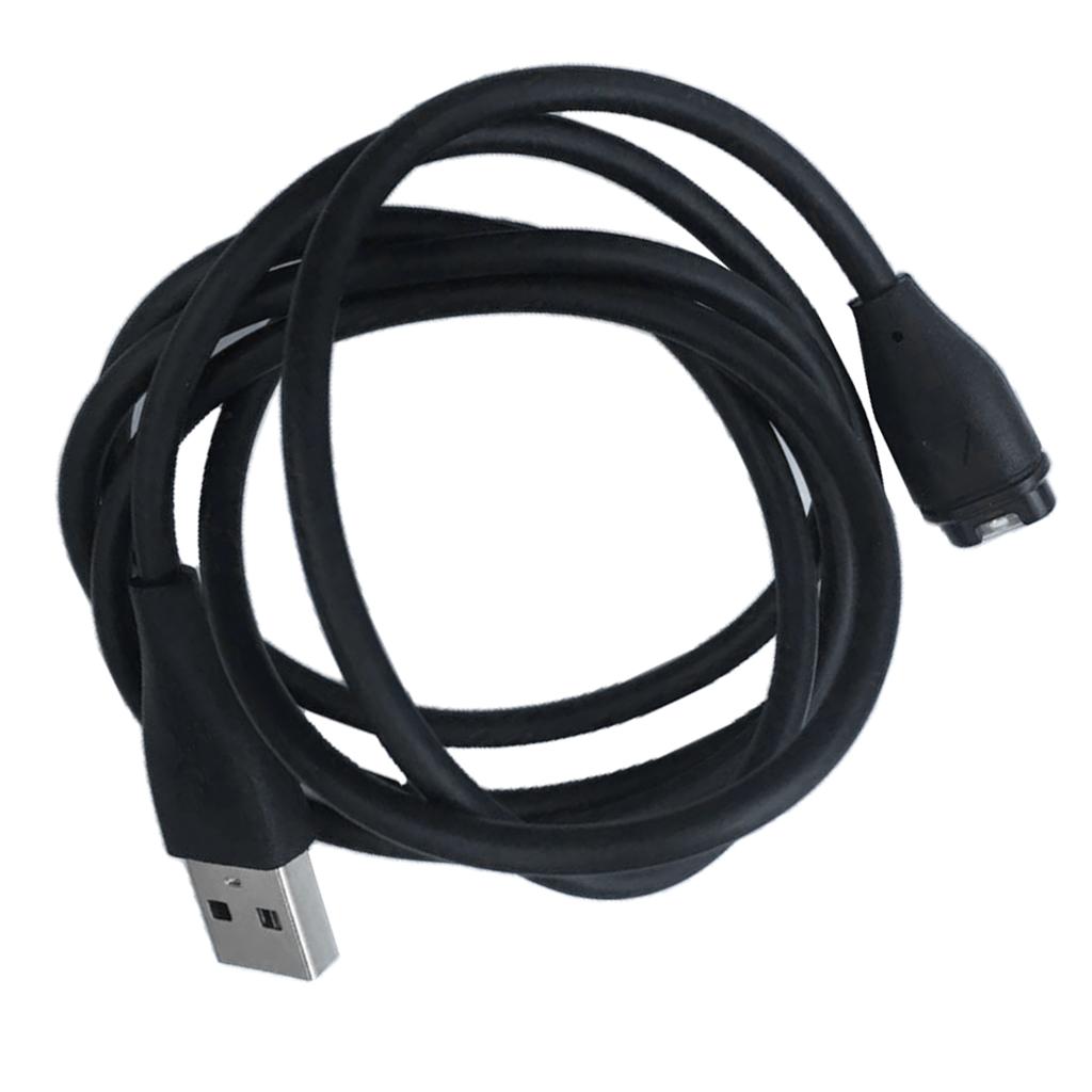 For Garmin Fenix 5 / 5S / 5X Charger,Replacement USB Data Sync Charging Cable Wire for Garmin Fenix 5/5S/5X/Forerunner 935/Quatix 5/Quatix 5 Sapphire/Vivoactive 3 Smart Watch,Black